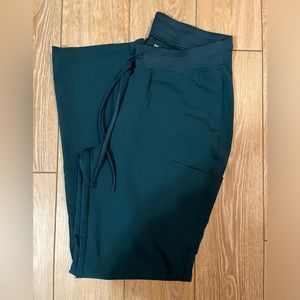 Caribbean Blue Mandala cargo scrub pants